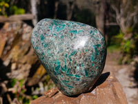 Polished Emerald Mica 'Mutokolite' Standing Free Form x 1 From Mutoko, Zimbabwe - Toprock Gemstones and Minerals 