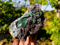 Natural Ball Malachite On Dolomite Matrix Specimens x 3 From Kambove, Congo