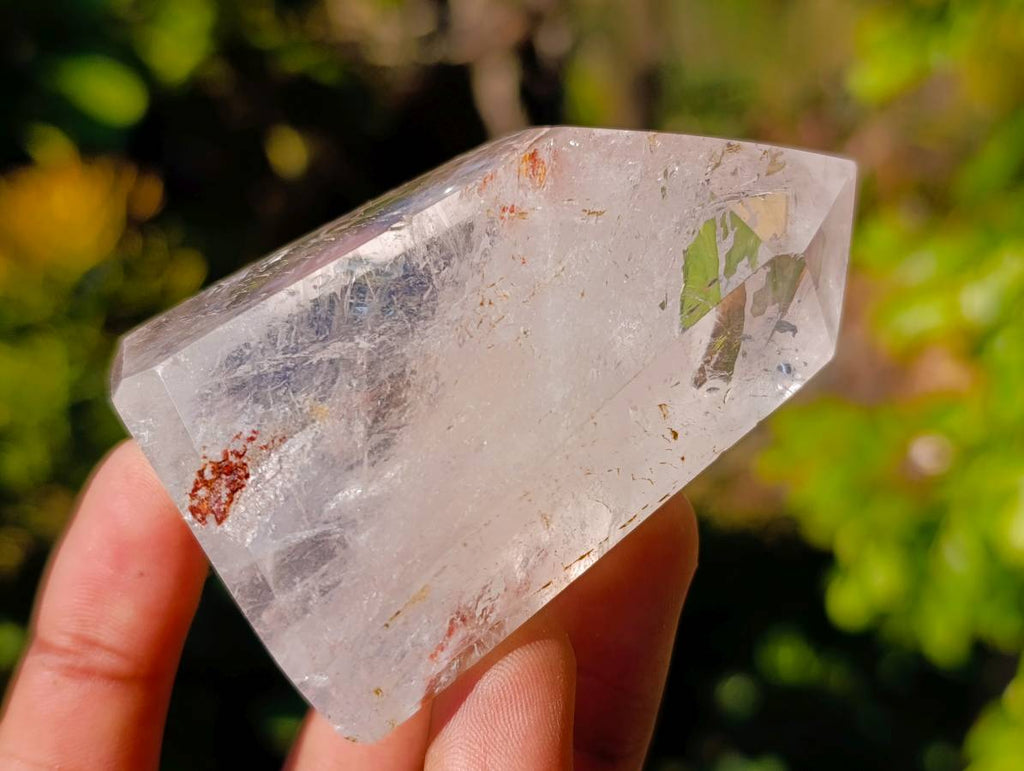 Polished Clear Quartz Crystals x 6 From Madagascar - Toprock Gemstones and Minerals 