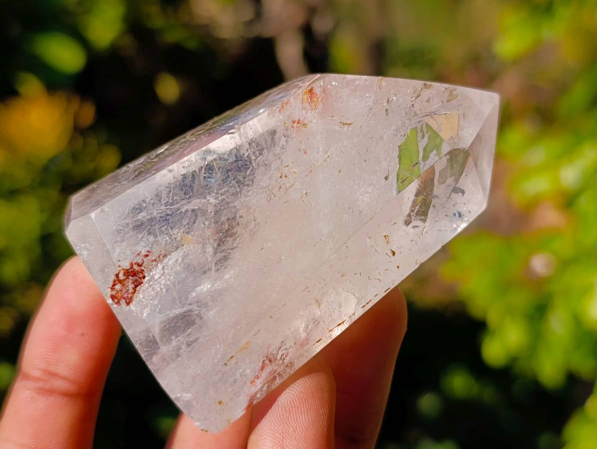 Polished Clear Quartz Crystals x 6 From Madagascar - Toprock Gemstones and Minerals 