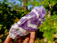 Natural Chevron Amethyst Specimens x 15 From Zambia - Toprock Gemstones and Minerals 