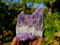 Natural Chevron Amethyst Specimens x 15 From Zambia - Toprock Gemstones and Minerals 