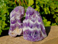 Natural Chevron Amethyst Specimens x 15 From Zambia - Toprock Gemstones and Minerals 