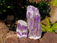 Natural Chevron Amethyst Specimens x 15 From Zambia - Toprock Gemstones and Minerals 