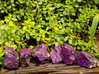 Natural Metallic Purpurite Specimens x 6 From Erongo, Namibia - Toprock Gemstones and Minerals 
