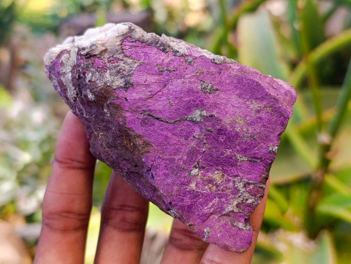 Natural Metallic Purpurite Specimens x 6 From Erongo, Namibia - Toprock Gemstones and Minerals 