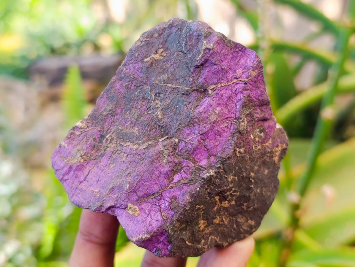 Natural Metallic Purpurite Specimens x 6 From Erongo, Namibia - Toprock Gemstones and Minerals 