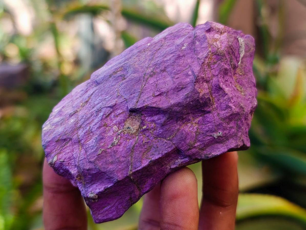 Natural Metallic Purpurite Specimens x 6 From Erongo, Namibia - Toprock Gemstones and Minerals 