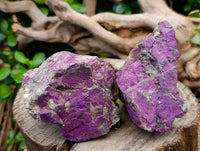 Natural Metallic Purpurite Specimens x 6 From Erongo, Namibia - Toprock Gemstones and Minerals 