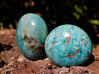 Polished Amazonite Palm Stones x 12 From Madagascar - Toprock Gemstones and Minerals 