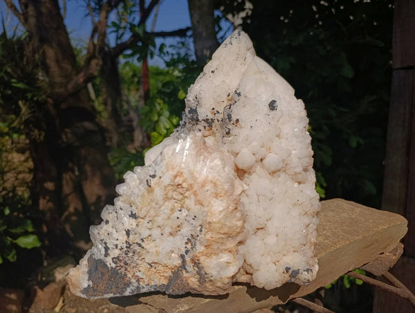 Natural Cascading Twin Candle Quartz Crystal x 1 From Madagascar