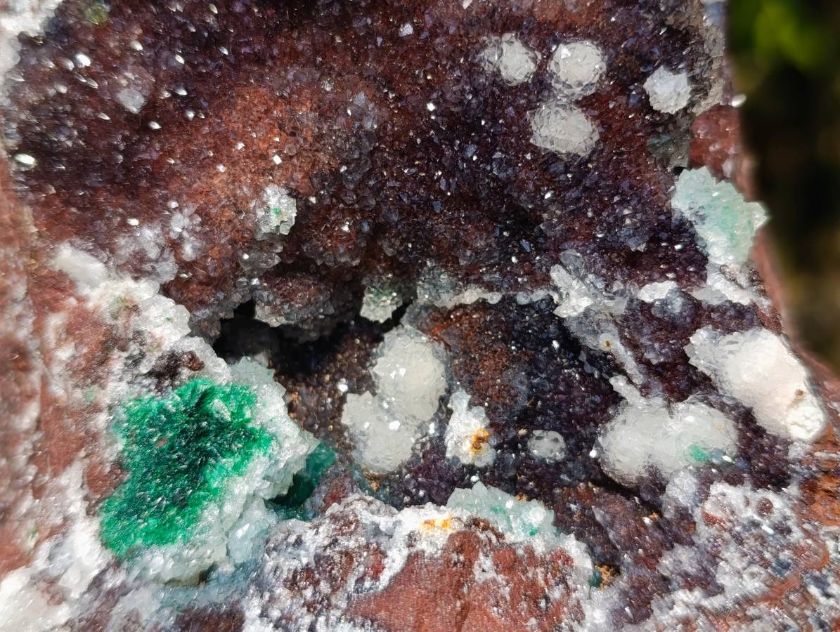 Natural Ball Malachite On Dolomite Matrix Specimen x 1 From Kambove, Congo - Toprock Gemstones and Minerals 