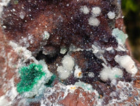 Natural Ball Malachite On Dolomite Matrix Specimen x 1 From Kambove, Congo