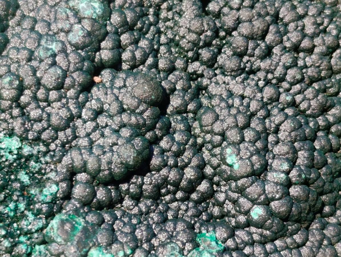 Natural Crystalline Malachite Specimens x 6 From Congo - Toprock Gemstones and Minerals 