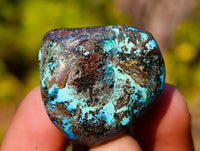 Polished Shattuckite Free Forms x 70 From Congo