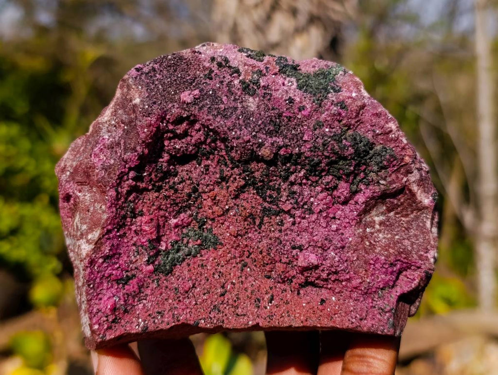 Natural Drusy Salrose on Dolomite Matrix Specimens x 2 From Kakanda, Congo - Toprock Gemstones and Minerals 