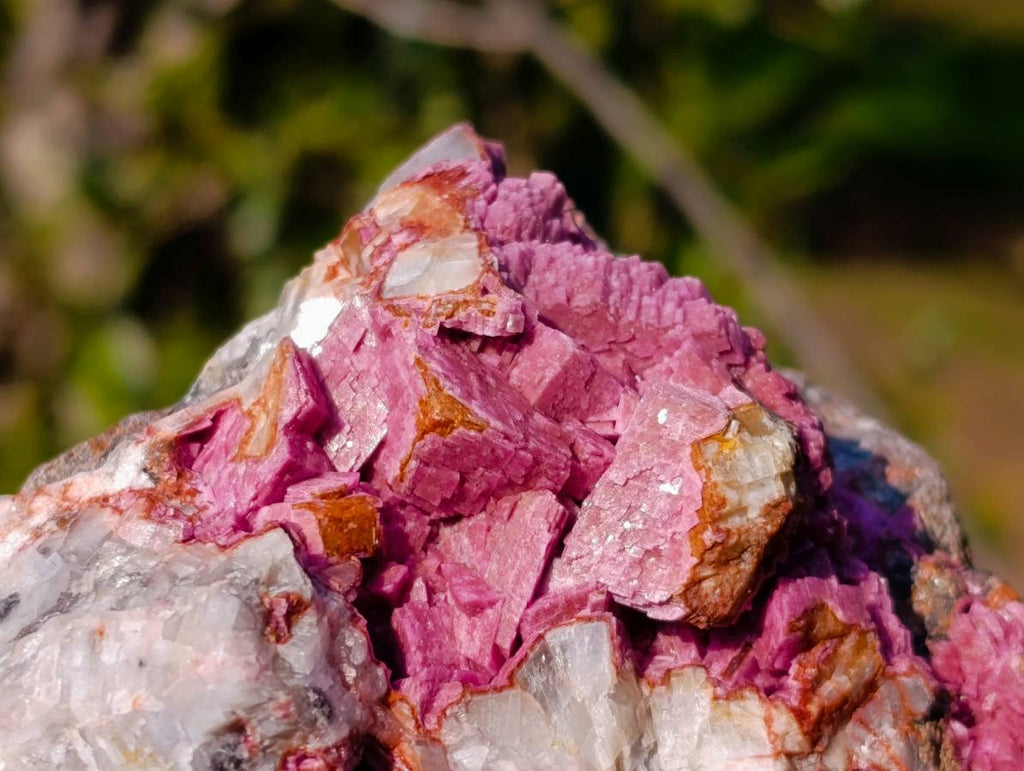 Natural Drusy Salrose on Dolomite Matrix Specimens x 2 From Kakanda, Congo - Toprock Gemstones and Minerals 