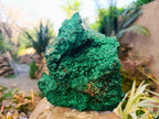Natural Silky Malachite Specimen x 1 From Kasompe, Congo - Toprock Gemstones and Minerals 