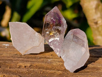 Natural Smokey Amethyst Quartz Crystals x 60 From Brandberg, Namibia