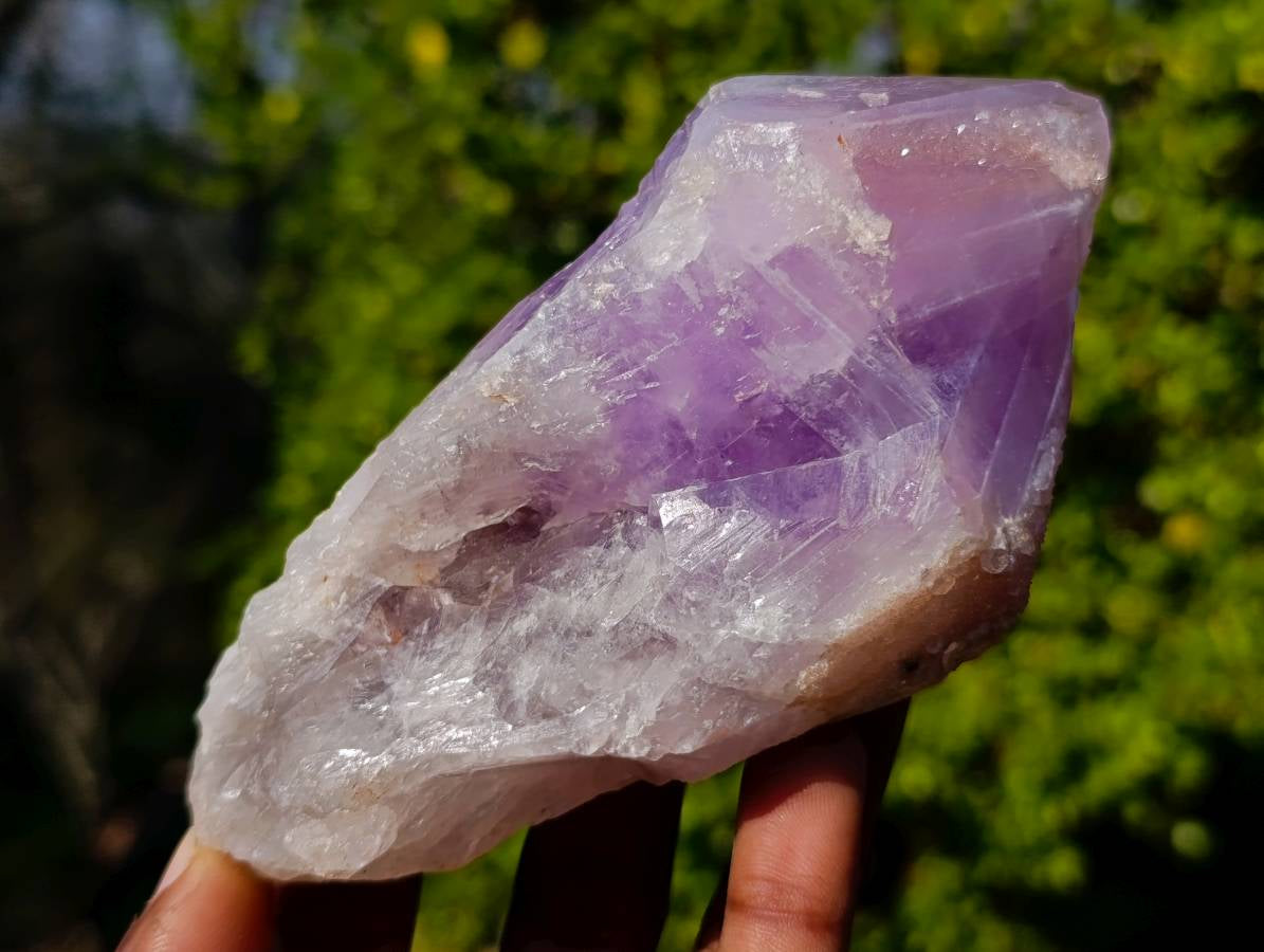 Natural Jacaranda Amethyst Clusters x 6 From Zambia - Toprock Gemstones and Minerals 