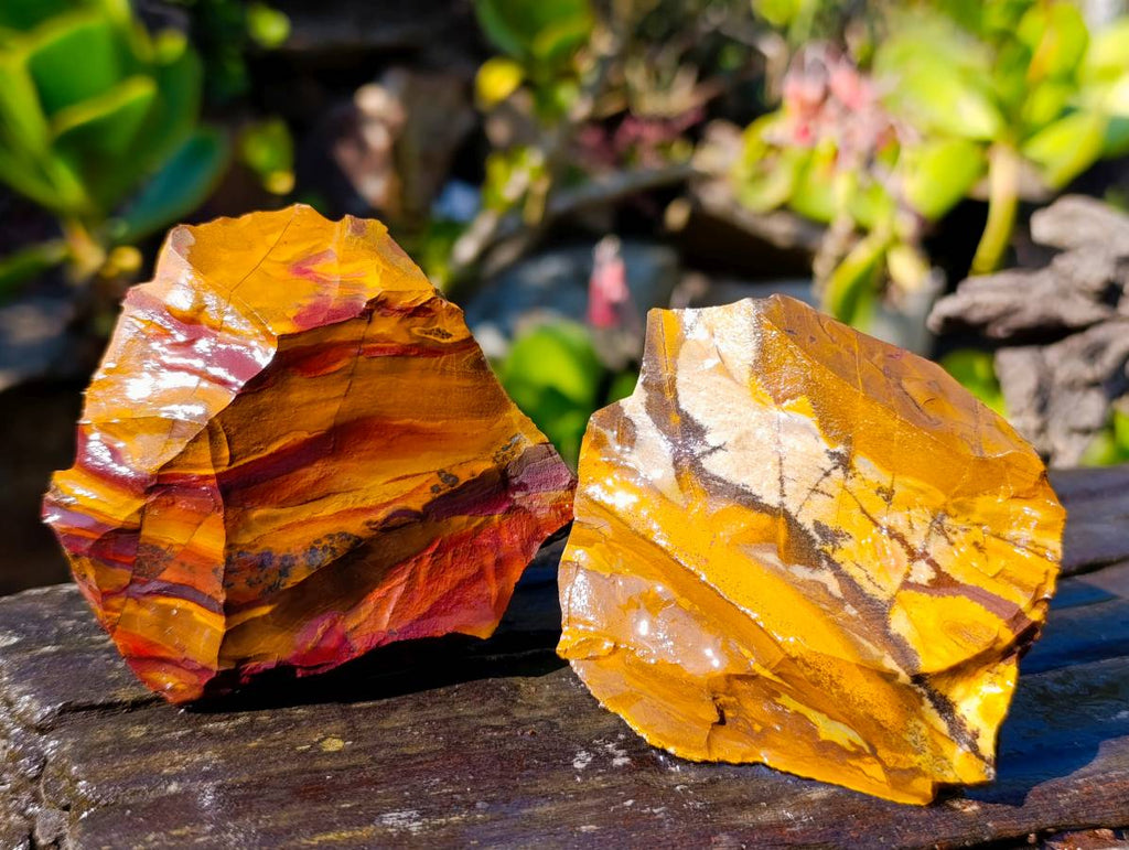 Natural Selected Nguni Jasper Cobbed Specimens x 12 From Prieska, South Africa - Toprock Gemstones and Minerals 