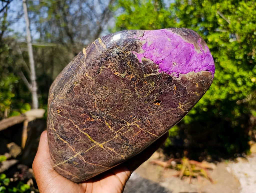 Polished Stichtite Free Form x 1 From Barberton, South Africa - Toprock Gemstones and Minerals 
