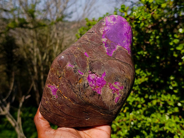 Polished Stichtite Free Form x 1 From Barberton, South Africa