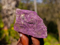 Natural Metallic Purpurite Specimens x 4 From Erongo, Namibia