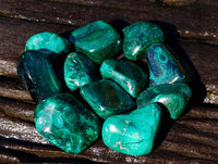 Polished Flower Malachite Free Forms x 70 From Congo