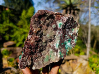 Natural Ball Malachite On Dolomite Matrix Specimens x 2 From Kambove, Congo