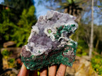 Natural Ball Malachite On Dolomite Matrix Specimens x 2 From Kambove, Congo - Toprock Gemstones and Minerals 