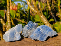 Natural Sky Blue Calcite Specimens x 24 From Namibia