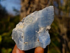 Natural Sky Blue Calcite Specimens x 24 From Namibia - Toprock Gemstones and Minerals 
