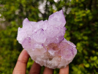 Natural Amethyst Spirit Quartz Clusters x 4 From South Africa