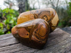 Polished Picture Stone Jasper Standing Free Forms x 2 From Ais-Ais, Namibia - Toprock Gemstones and Minerals 