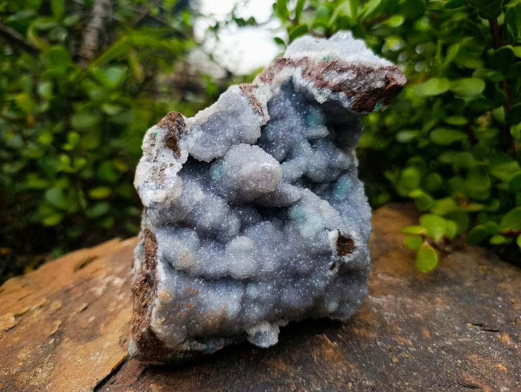 Natural Ball Malachite On Dolomite Matrix Specimen x 1 From Kambove, Congo - Toprock Gemstones and Minerals 