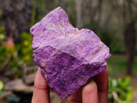 Natural Metallic Purpurite Specimens x 6 From Erongo, Namibia