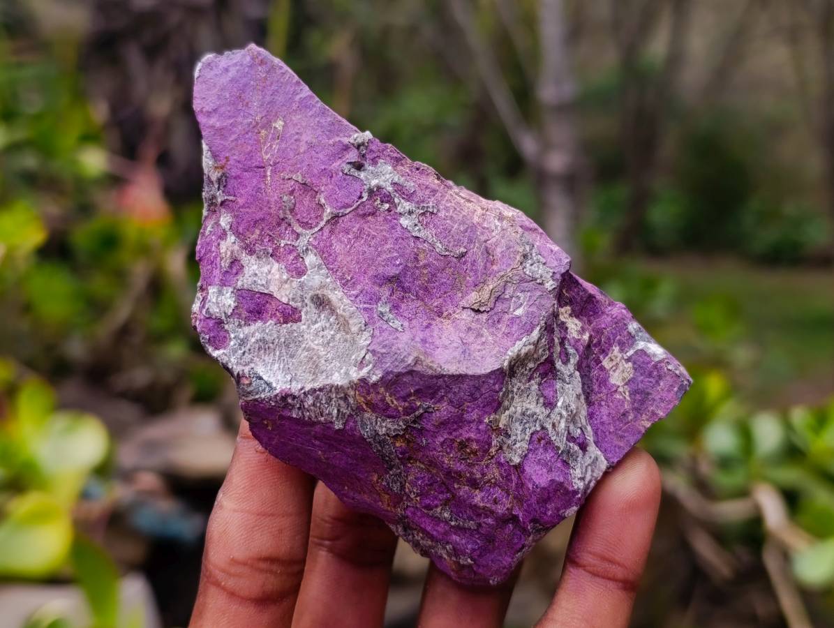 Natural Metallic Purpurite Specimens x 6 From Erongo, Namibia - Toprock Gemstones and Minerals 
