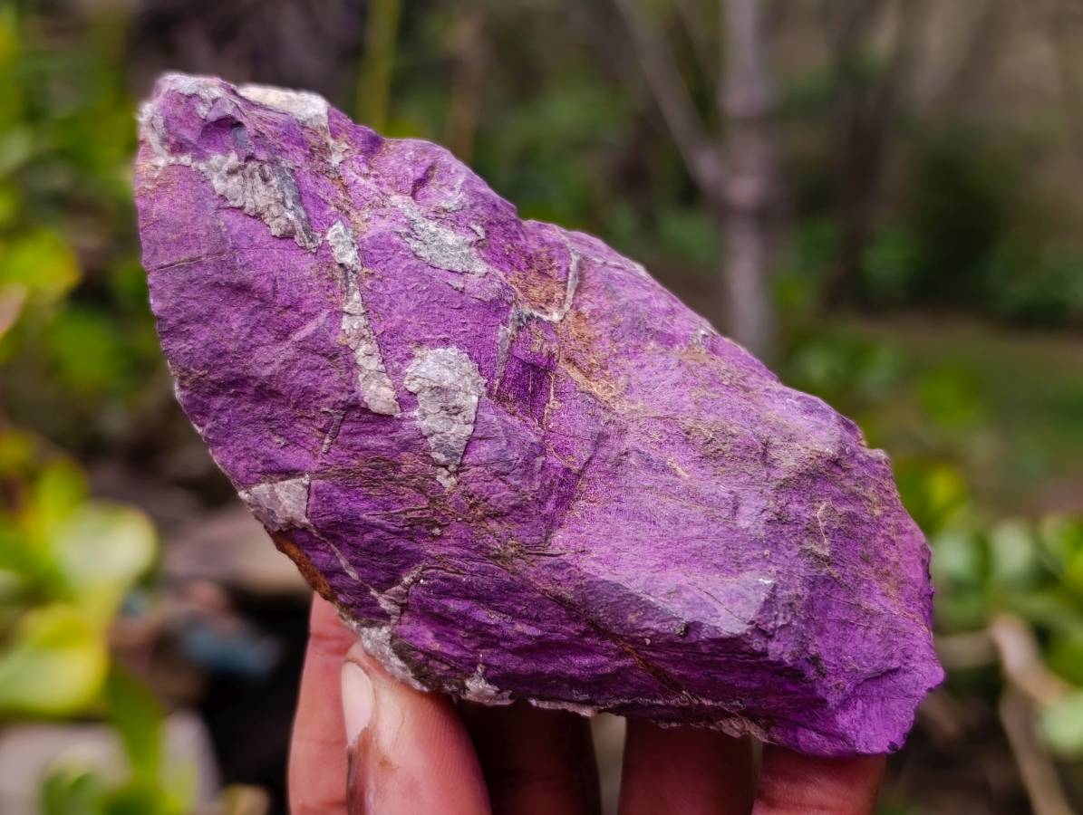 Natural Metallic Purpurite Specimens x 6 From Erongo, Namibia - Toprock Gemstones and Minerals 