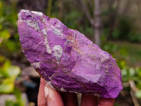 Natural Metallic Purpurite Specimens x 6 From Erongo, Namibia