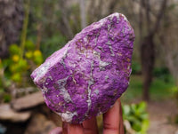 Natural Metallic Purpurite Specimens x 6 From Erongo, Namibia