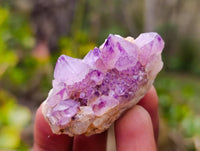 Natural Amethyst Spirit Quartz Clusters x 35 From South Africa