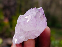 Natural Amethyst Spirit Quartz Clusters x 35 From South Africa