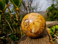 Polished Picture Stone Jasper Sphere x 1 From Ais-Ais, Namibia