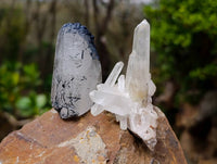 Natural Mixed Quartz Specimens x 24 From Brandberg, Namibia