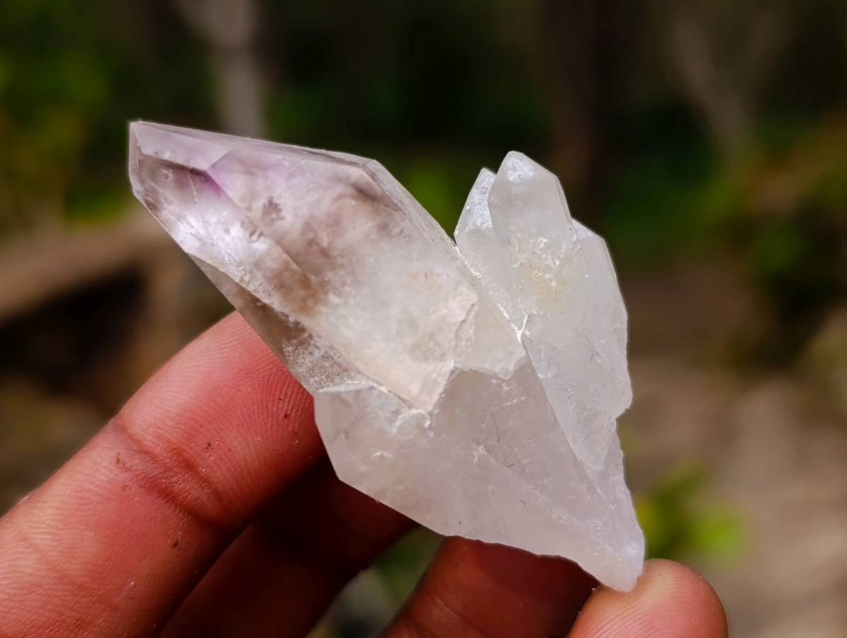 Natural Mixed Quartz Specimens x 24 From Brandberg, Namibia - Toprock Gemstones and Minerals 