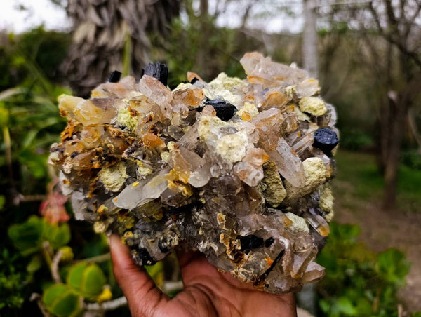 Natural Smokey Quartz Cluster x 1 From Erongo, Namibia