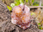 Natural Amethyst Spirit Quartz Clusters x 3 From South Africa - Toprock Gemstones and Minerals 