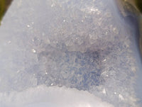 Polished Blue Lace Agate Standing Free Form x 1 From Malawi