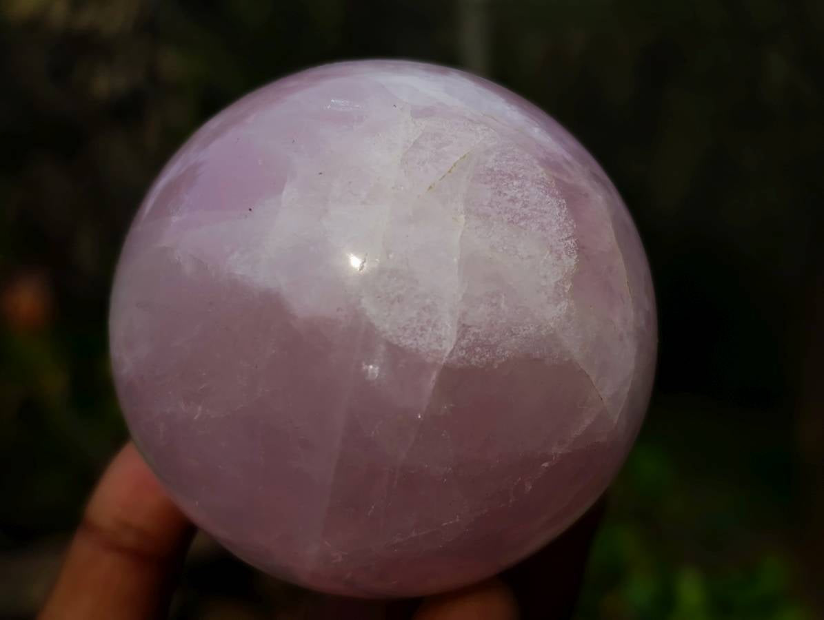 Polished Rose Quartz Spheres x 4 From Madagascar - Toprock Gemstones and Minerals 